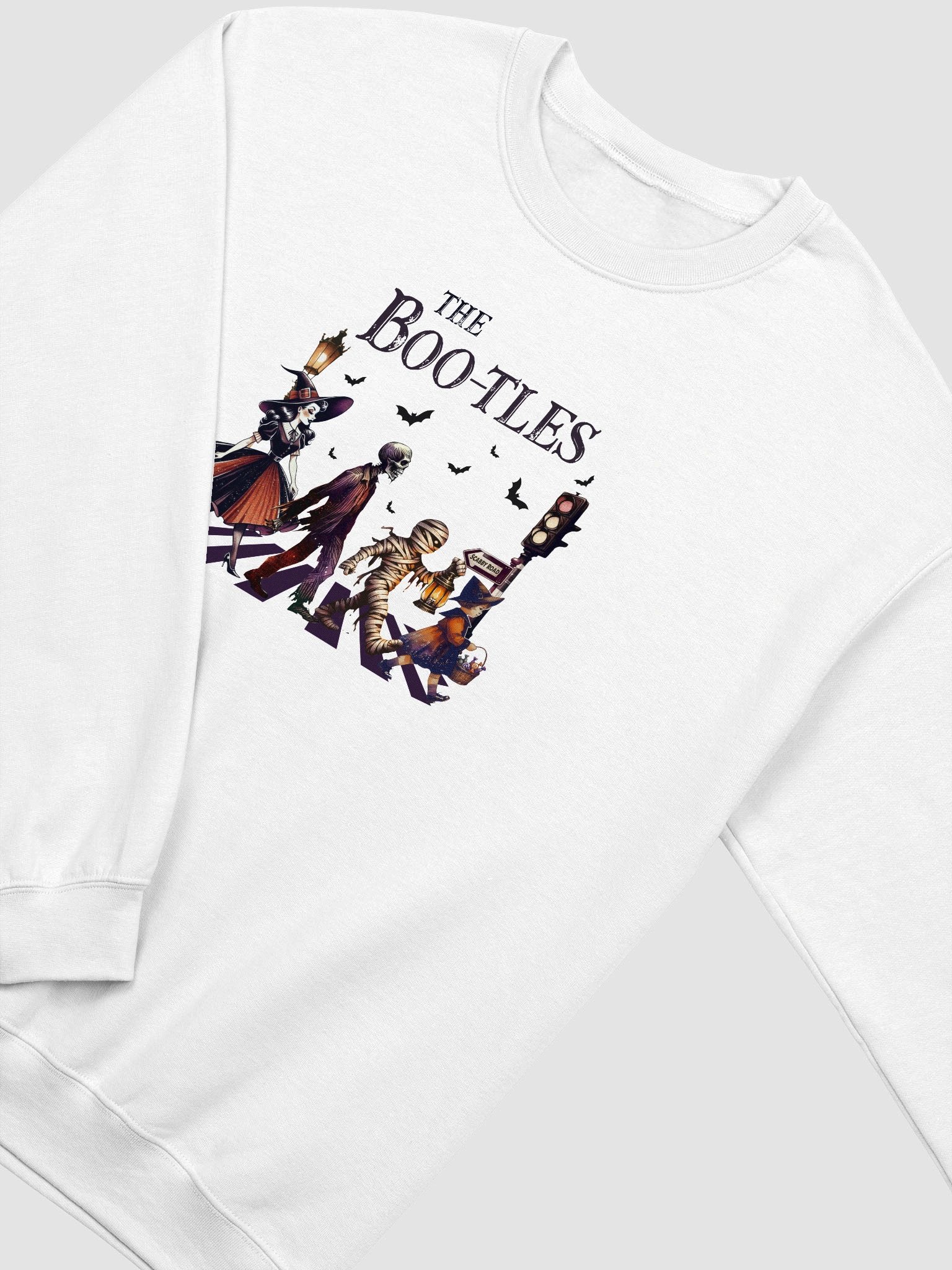 The Boo-tles Retro Halloween Parody Sweatshirt product image (4)