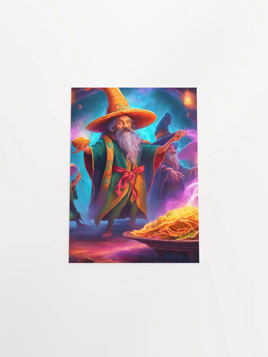 Enchanting taco Wizards Matte Poster product image (12)