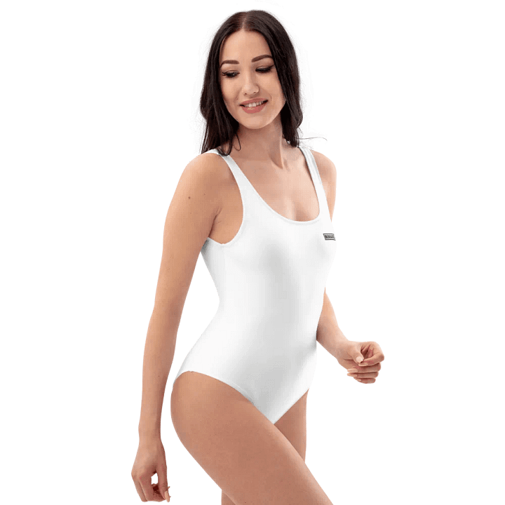 One-Piece Swimsuit by MANHANDS. (White) product image (1)