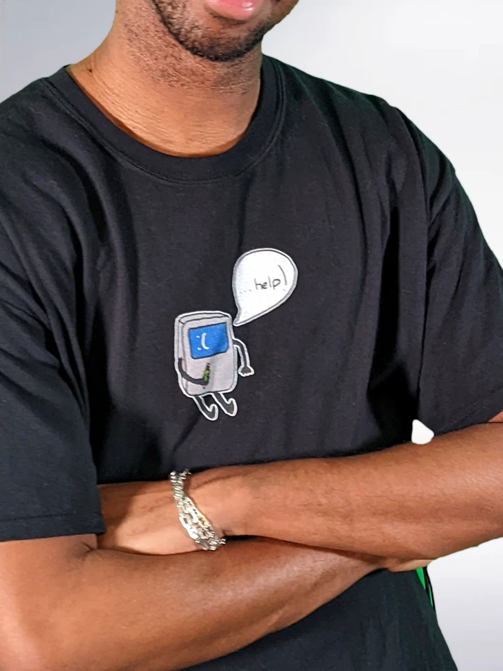 Help The Computer Tee product image (6)