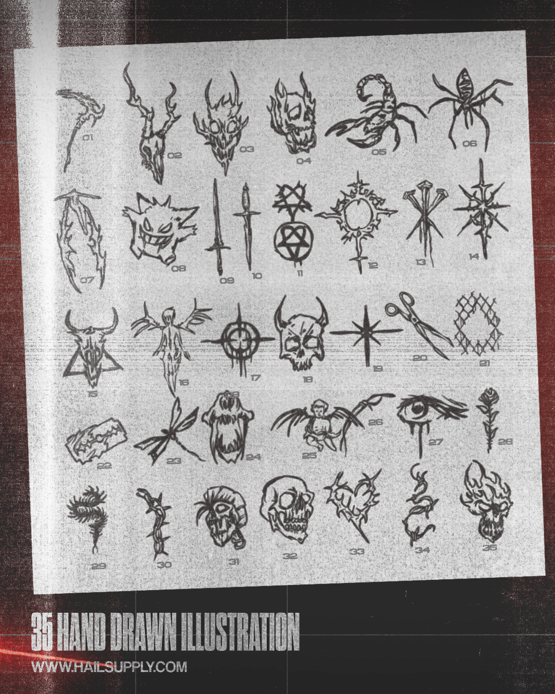 FREE 35 RAW VECTOR ILLUSTRATION product image (2)