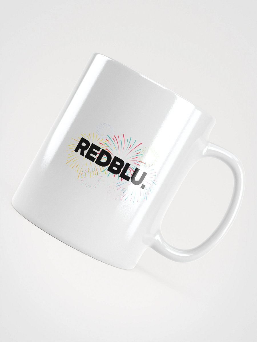 RedBlu Fireworks White Mug product image (12)