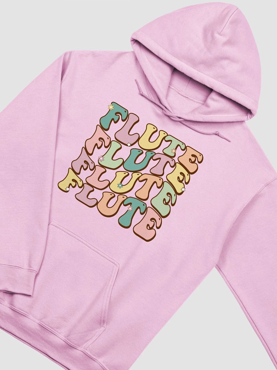 Groovy Wavy Flute Hoodie Pastel - Unisex product image (3)