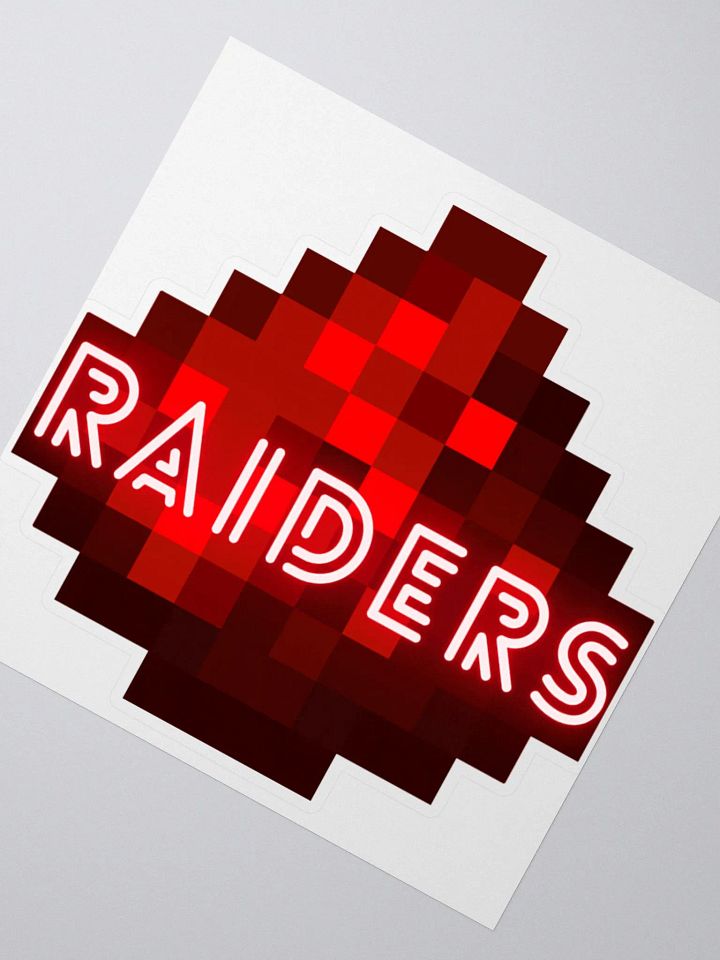 S3 Redstone Raiders Team Sticker product image (2)
