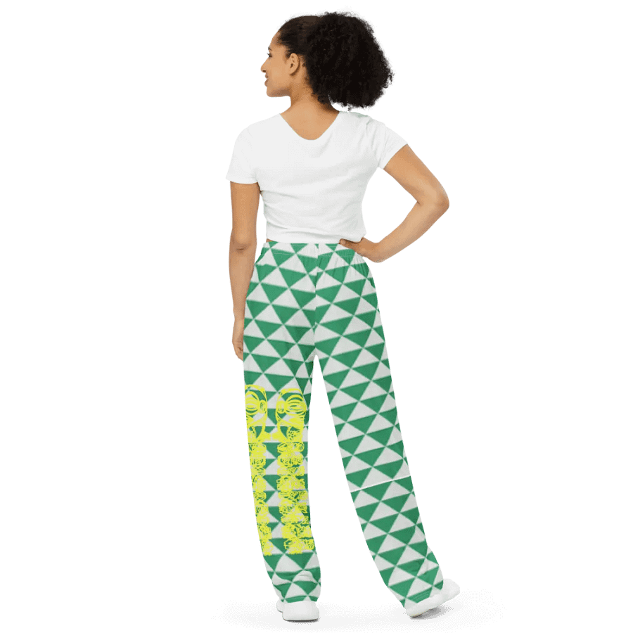 Geometric Fusion TIKI Wide-Leg Pants product image (4)