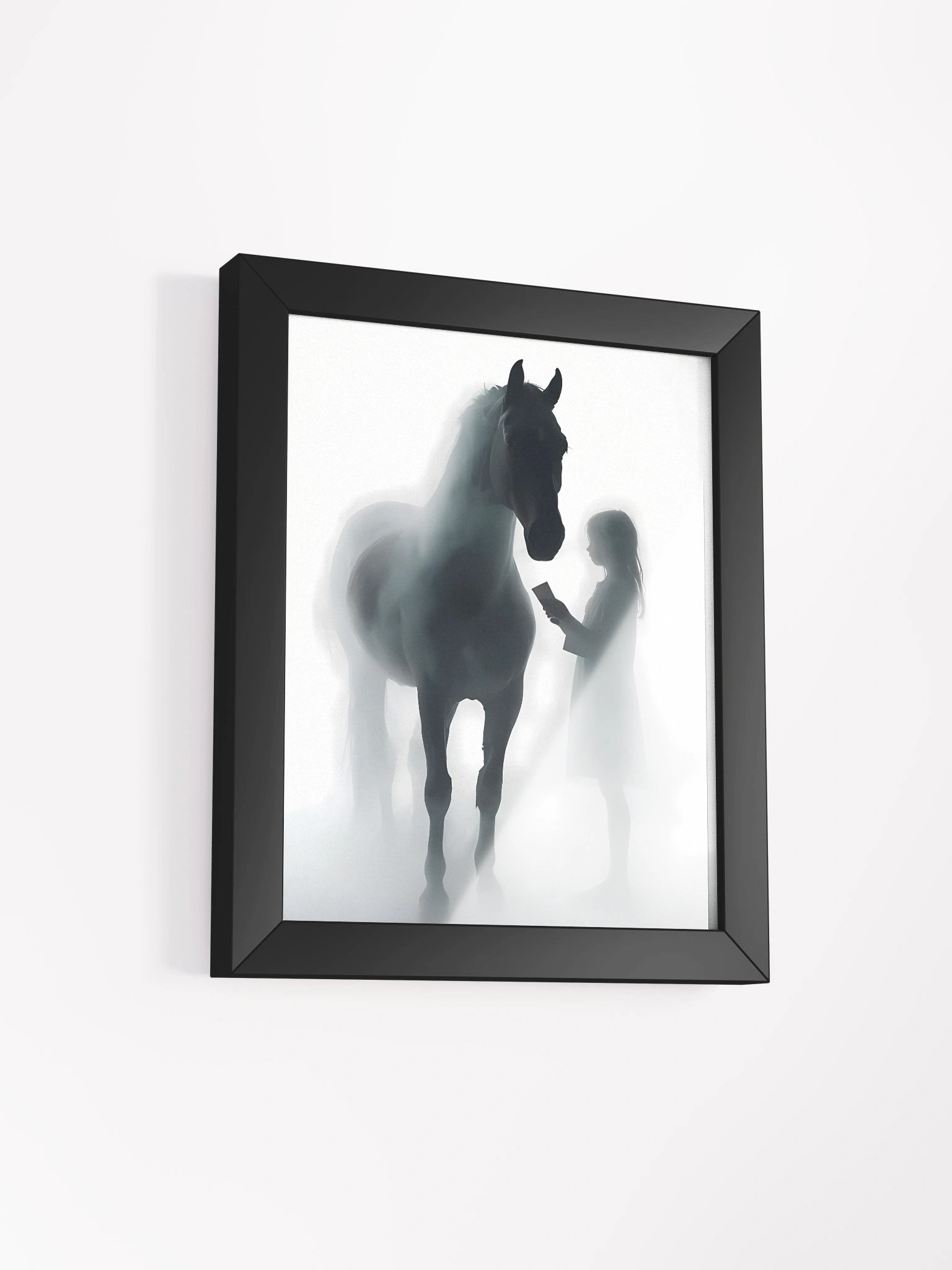 Shadowplay Silhouette Framed Poster product image (3)
