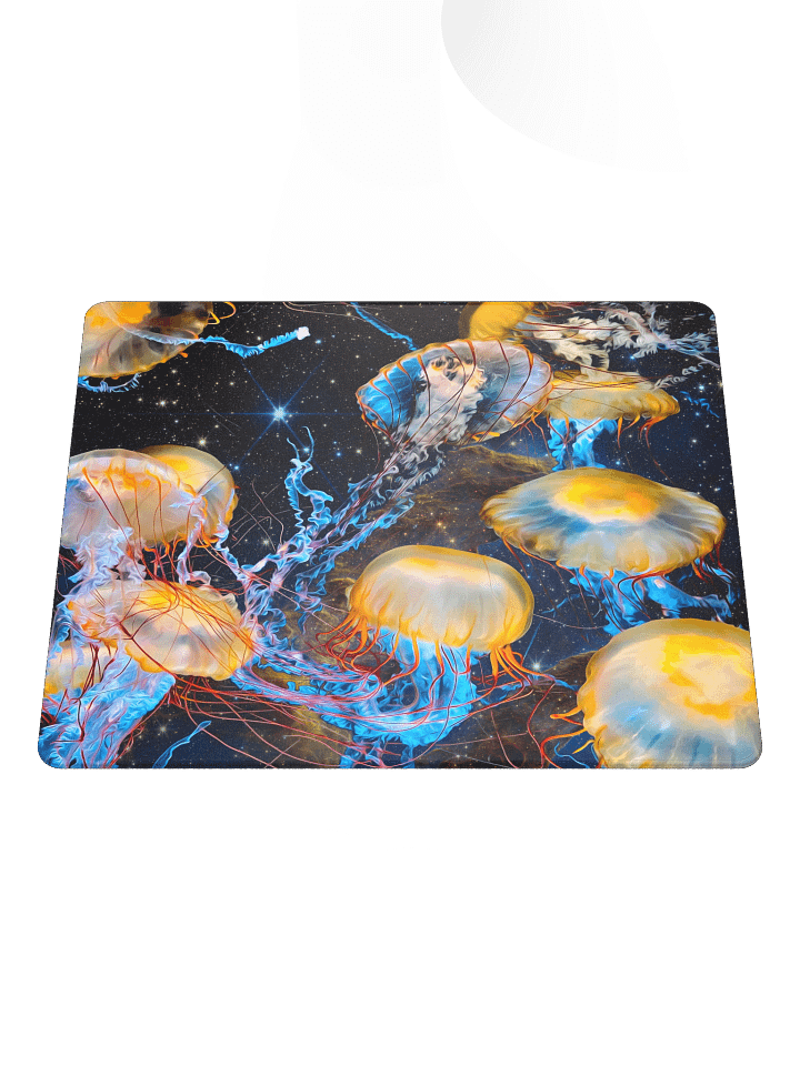 Jellyfish in Space Mousepad product image (1)