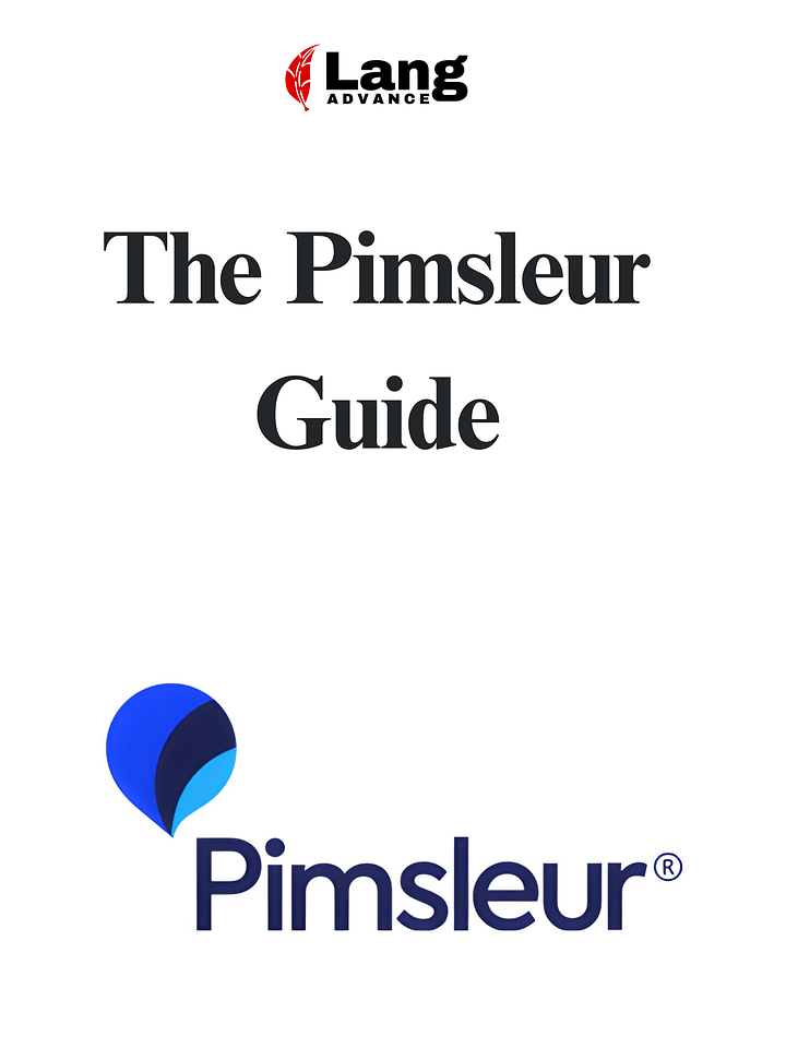 The Pimsleur Guide product image (1)