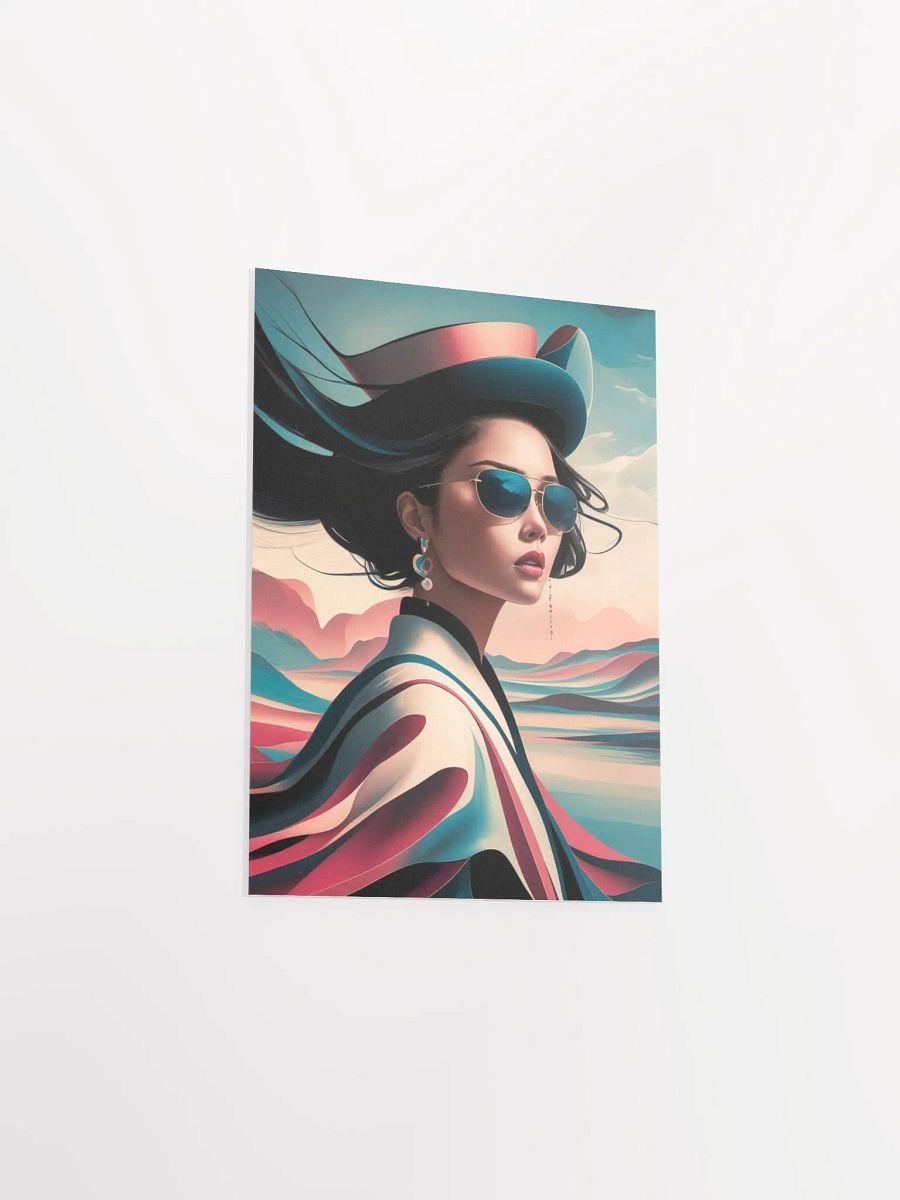 Abstract illustration of a Woman Poster - 23 product image (21)