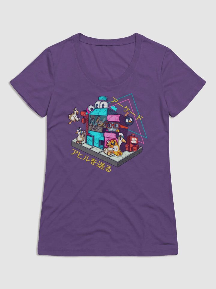 ARCADE VIBES LADIES TRIBLEND T-SHIRT product image (1)