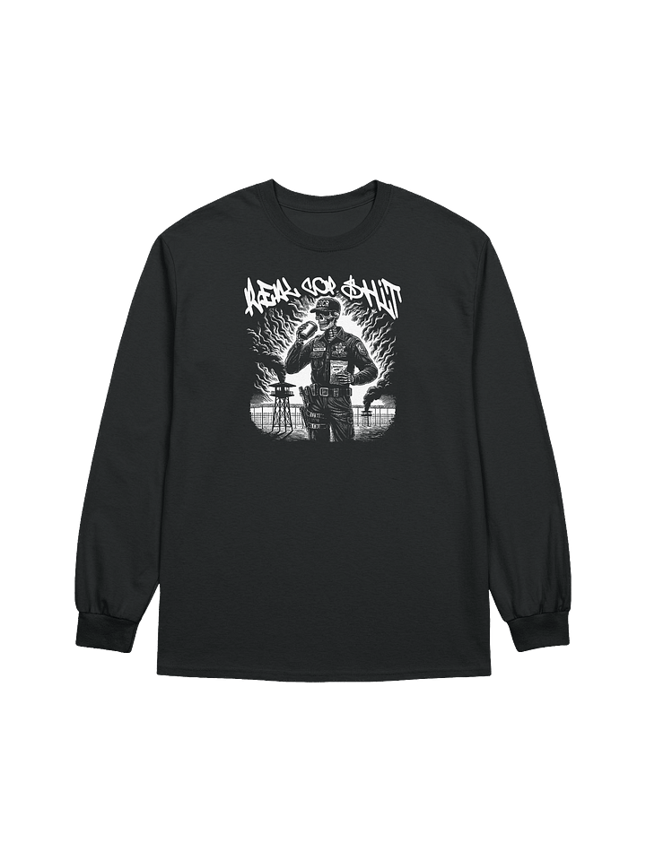 REAL COP SHIT LONG SLEEVE TEE product image (1)