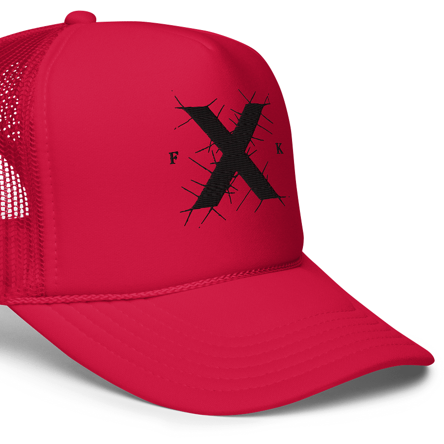 Fetish X Killer F.X.K. Stitch X Logo Foam Trucker Hat product image (22)