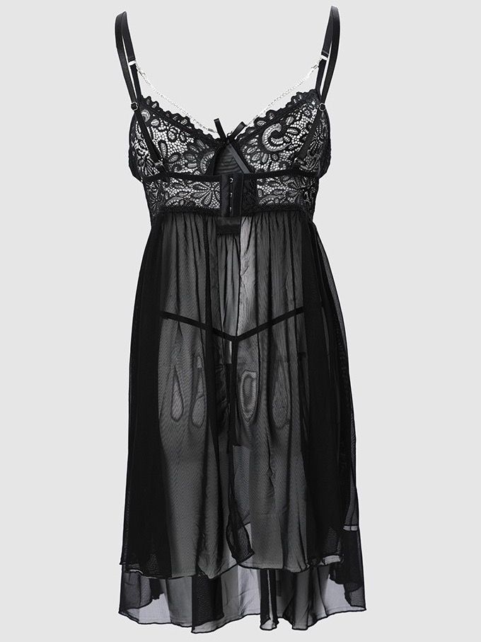 Lace cami slip product image (4)