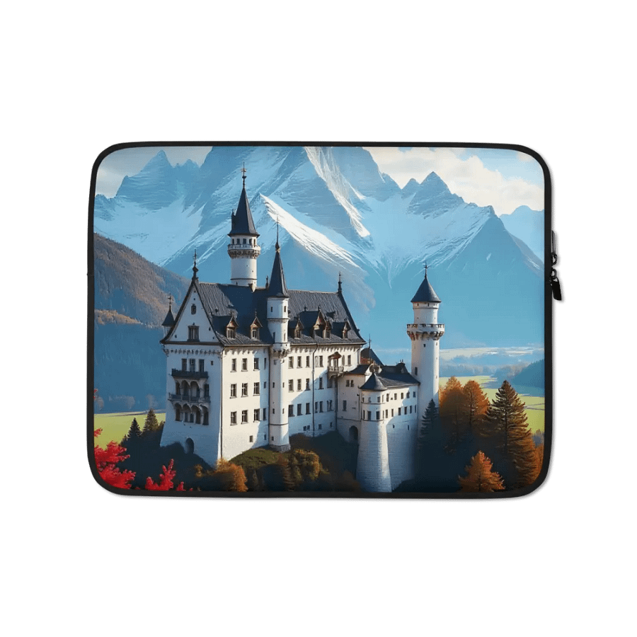 Neuschwanstein Castle, Schwangau, Germany SLEEVE CASE. product image (1)