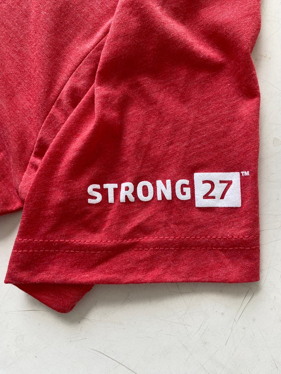 MEN OF IRON Red T-shirt product image (2)