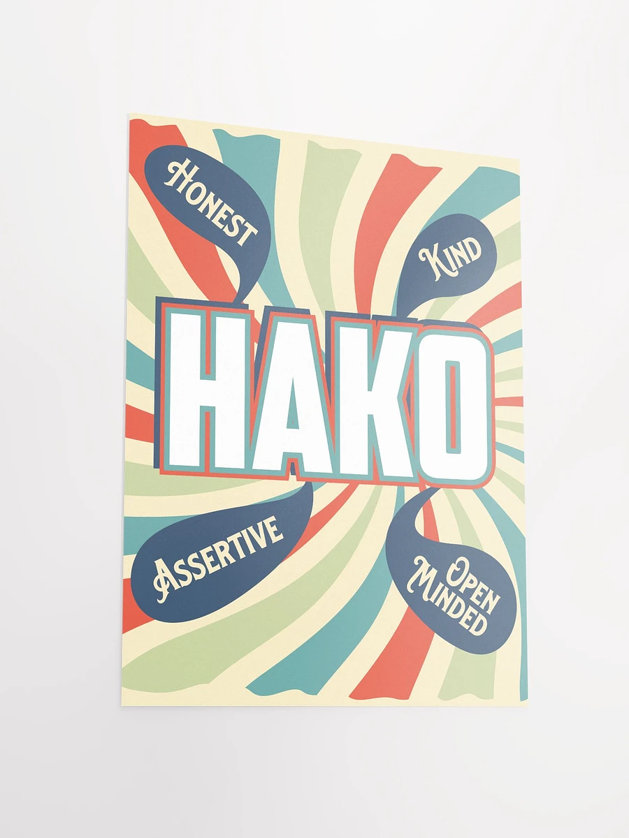 Retro HAKO Poster (no frame) product image (6)