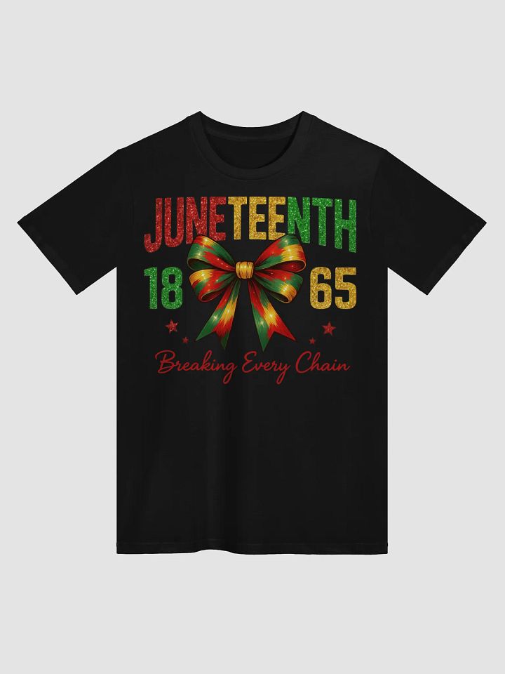 Juneteenth Glitter Celebration T-Shirt product image (5)