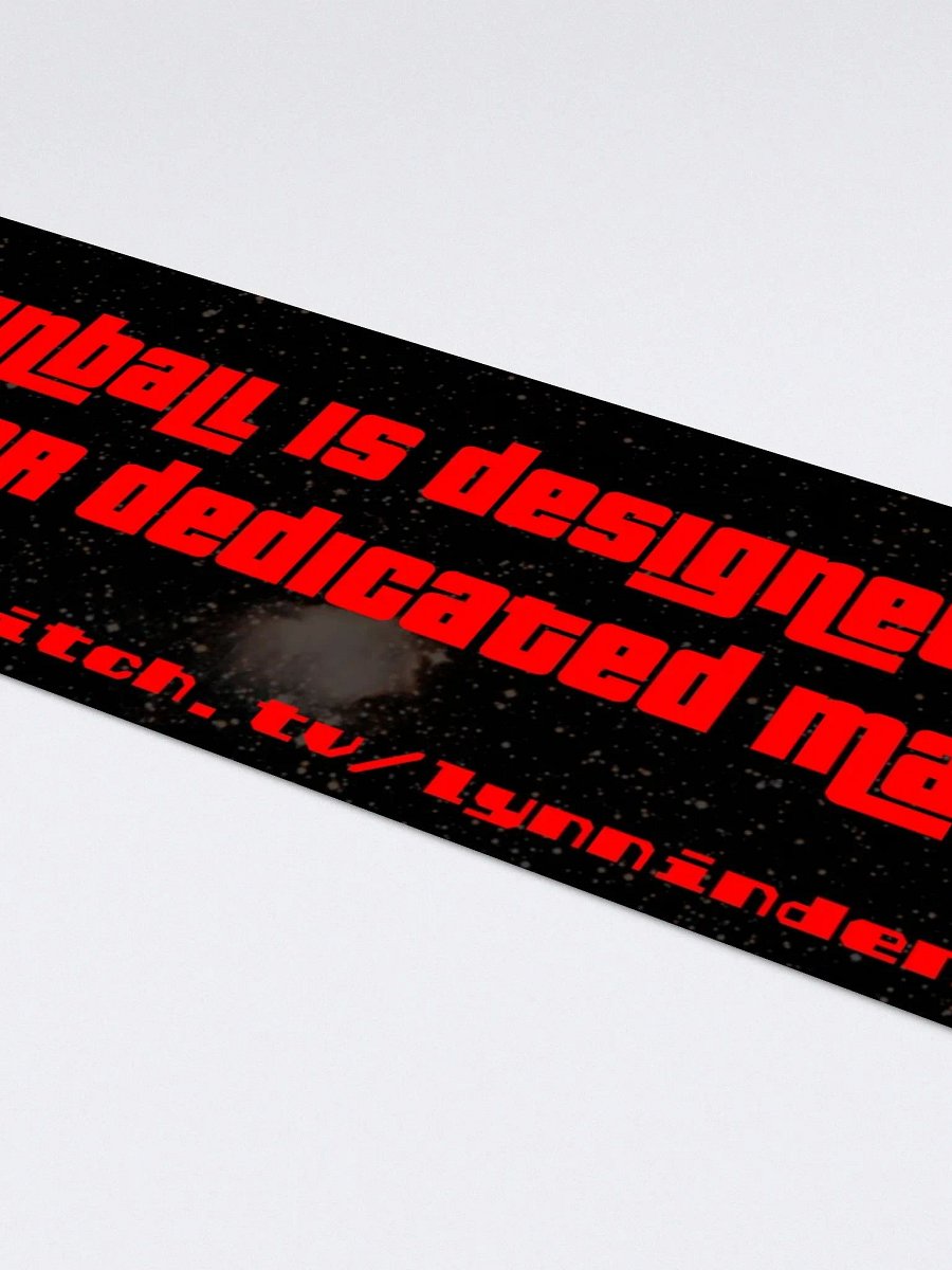 For Pinball Masochists Bumper Sticker product image (4)