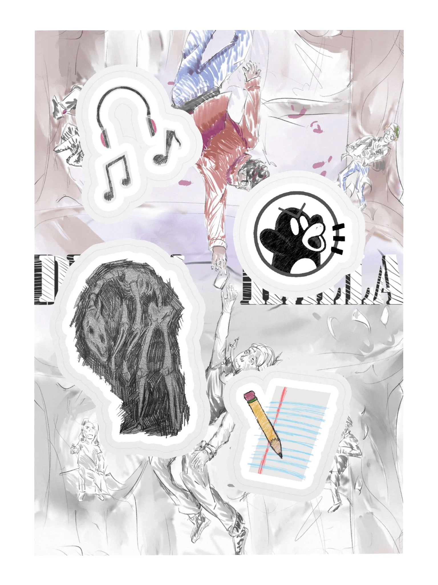 Drawhalla Sticker Sheet product image (3)