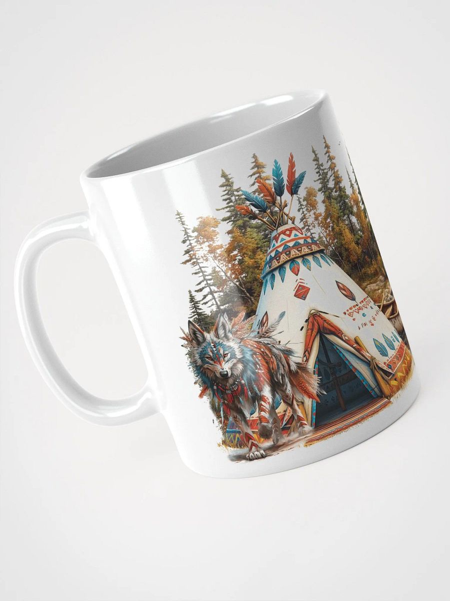 Native Spirit White Glossy Mug product image (5)