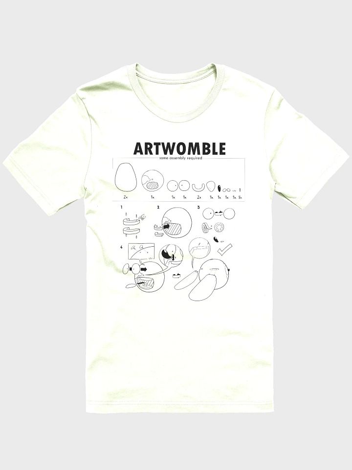 Artwomble SAR T-shirt - Black Design product image (4)