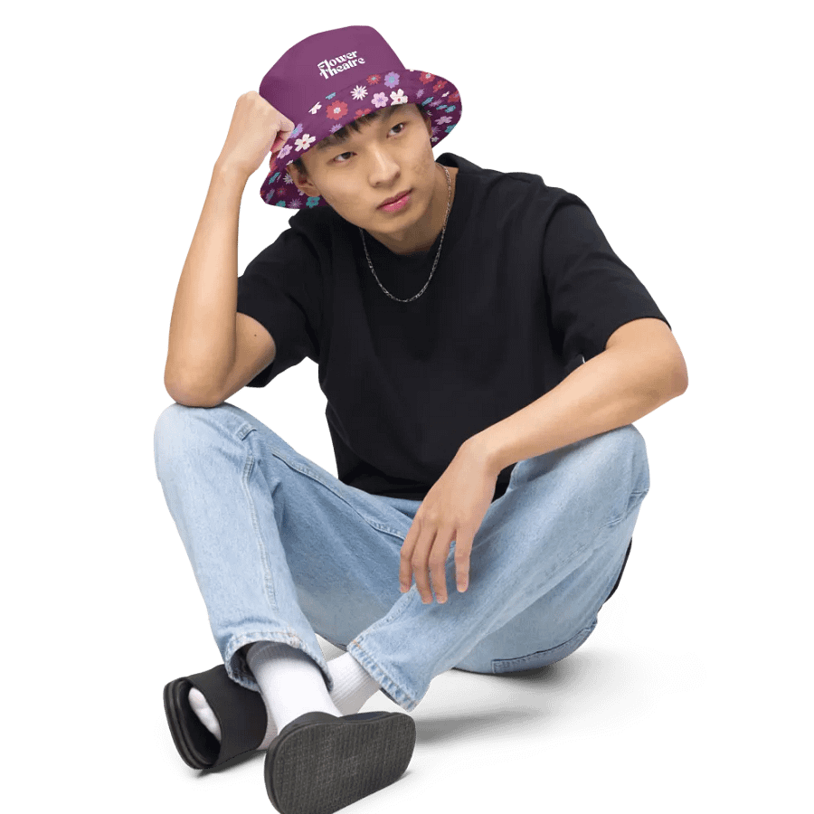 Reversible Bucket Hat- Purple product image (5)