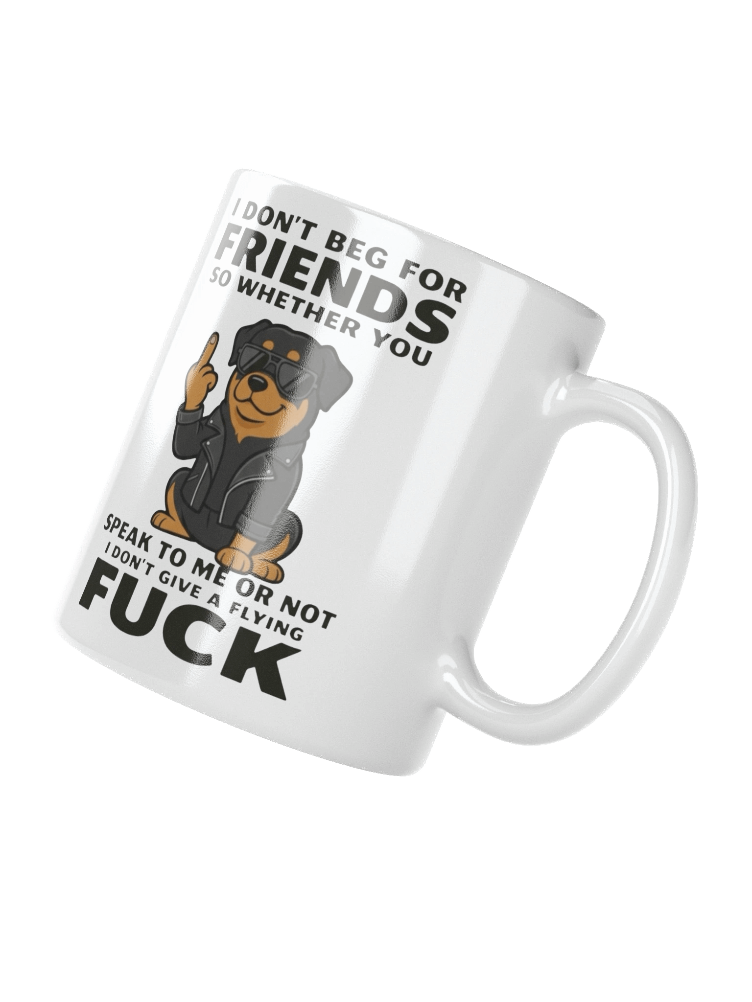 Rottweiler Speak to me or not - Mug product image (9)