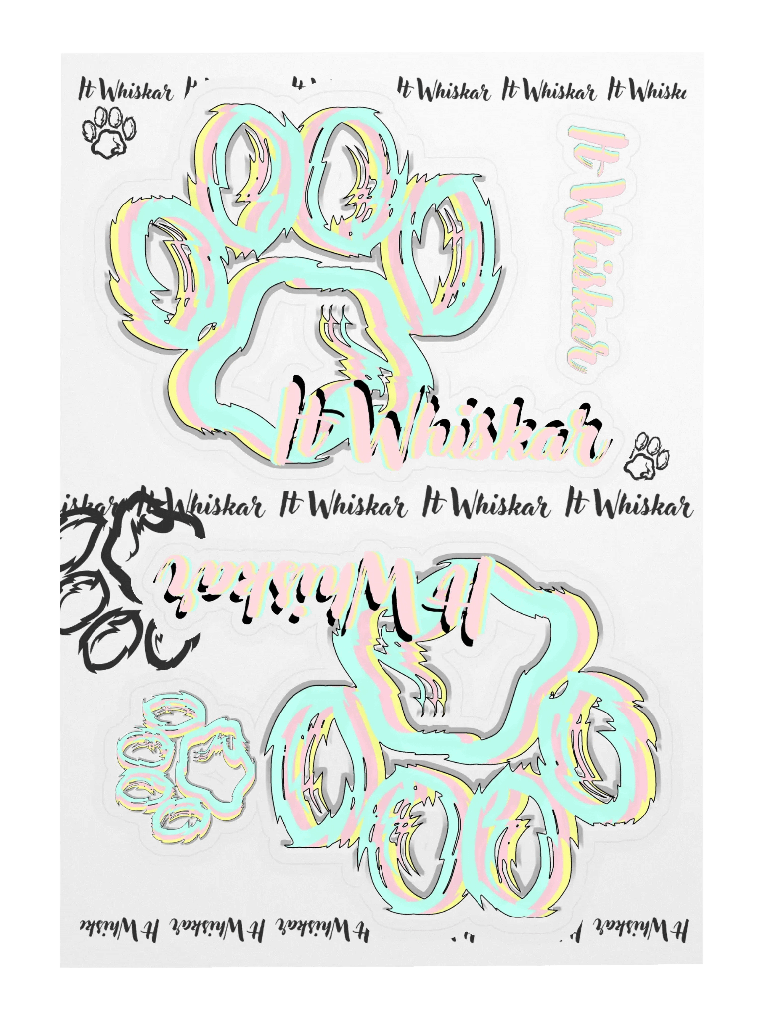 ItWhiskar - Paw Stickers! product image (3)