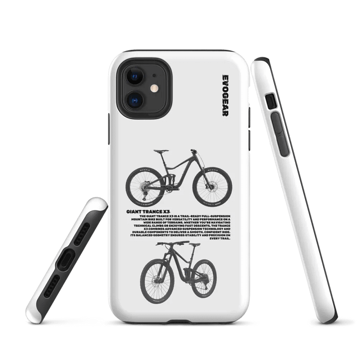 White Giant Trance X3 iPhone Case product image (1)