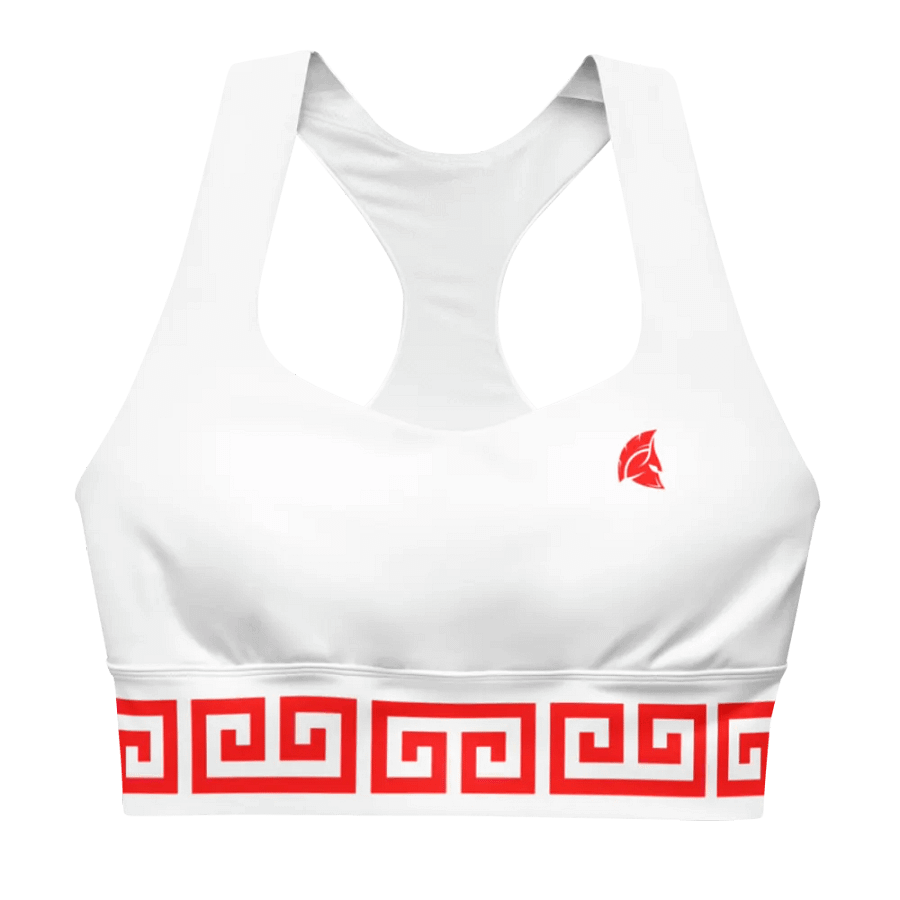 Deimos Longline Sports Bra White product image (7)