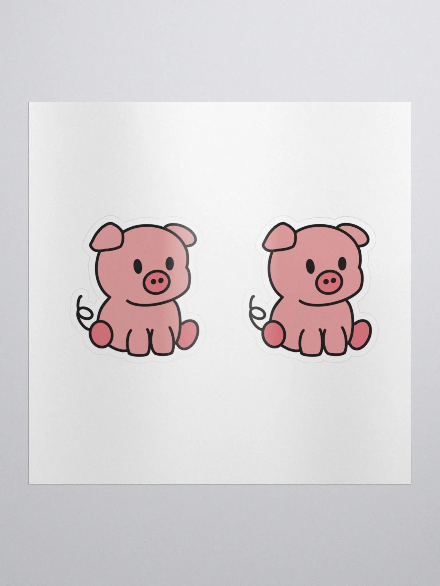 Chubs the Pig Stickers product image (1)