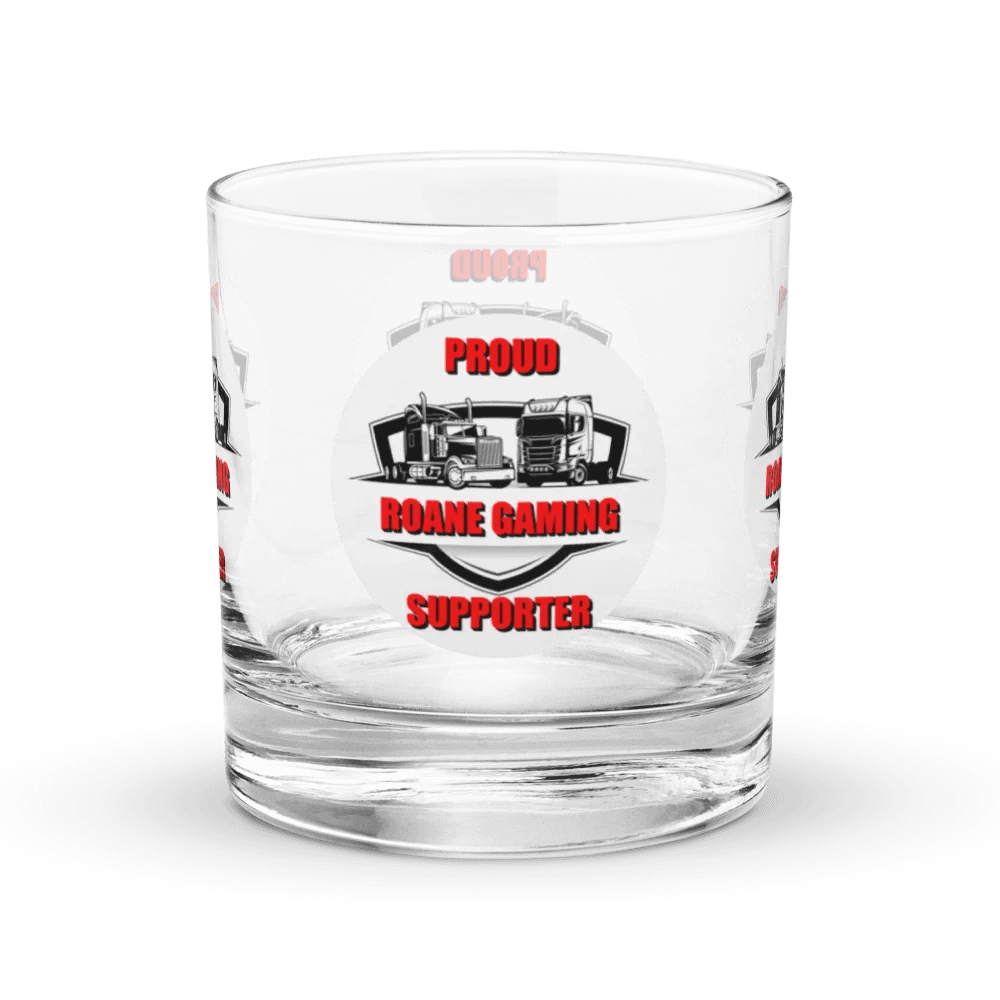 Proud Roane Gaming Supporter Rock Glass product image (2)