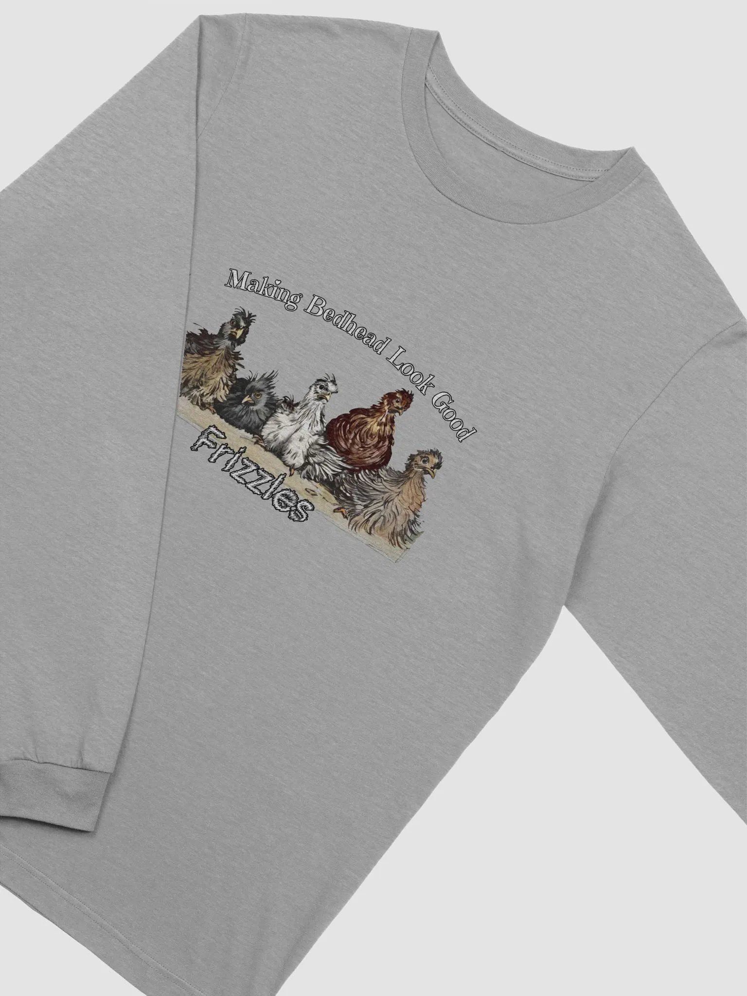 Making Bedhead Look Good - Unisex Long Sleeve T-Shirt product image (3)