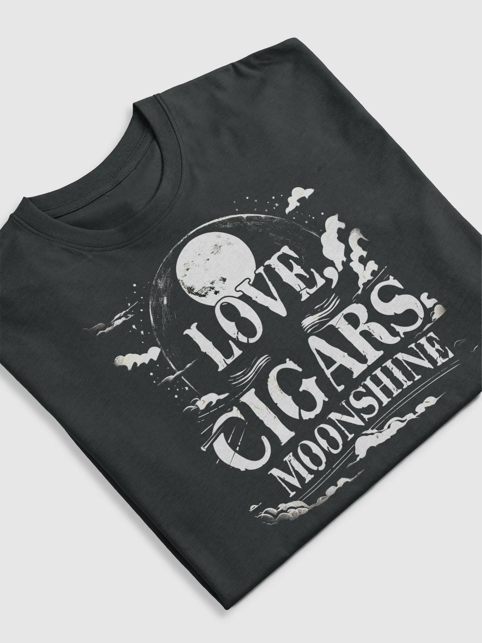 Love, Cigars, and Moonshine T-Shirt - Classic & Charming Southern-Inspired Apparel product image (5)