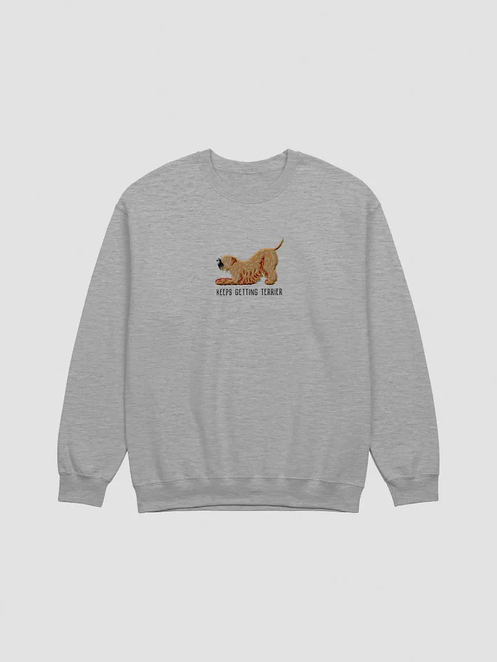 Keeps Getting Terrier Sweatshirt (Embroidered) of a Wheaten Terrier(2) product image (10)