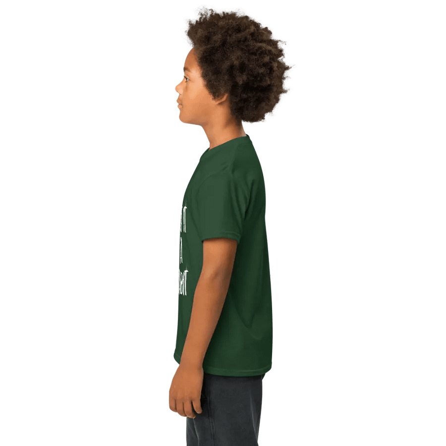 "Back At It With A Good Habit" Gildan Youth Sports Tee product image (19)