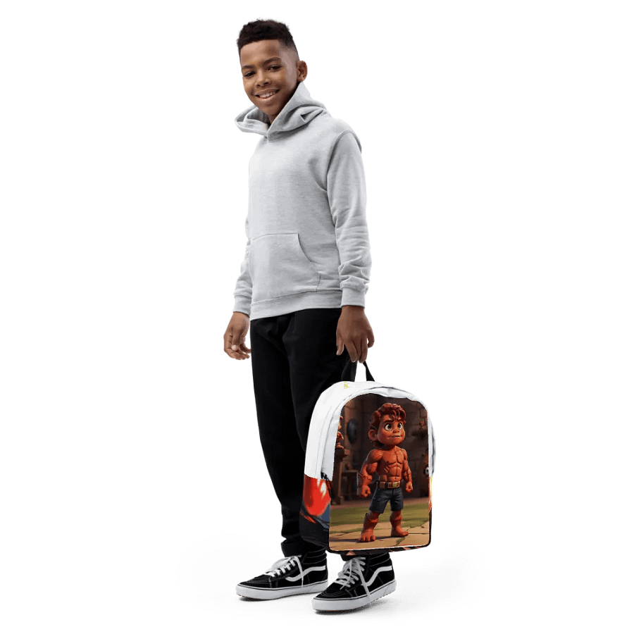 Graphic Cartoon Eloquent 3D Bagpack product image (8)