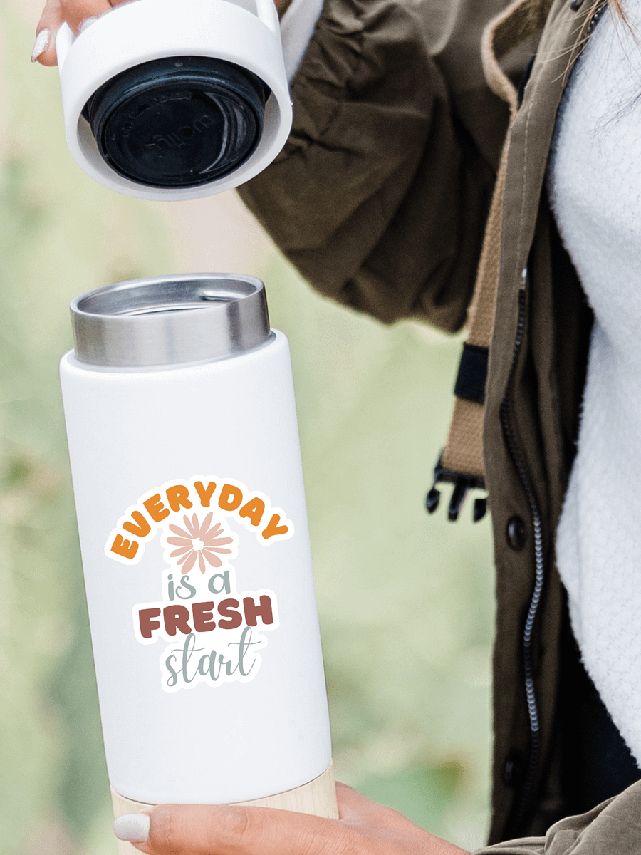 Everyday is a Fresh Start Sticker product image (1)