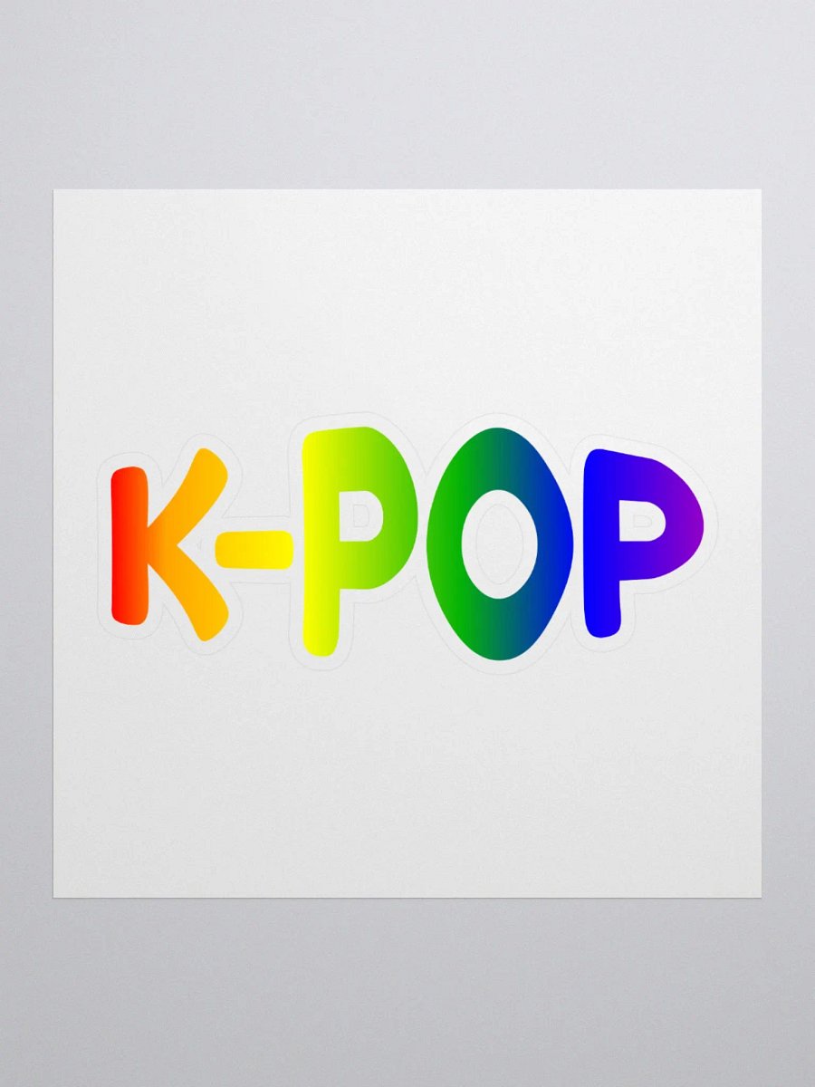 Rainbow K-Pop Stickers product image (3)