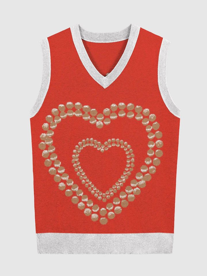Heartfelt Knitted V-Neck Vest product image (3)