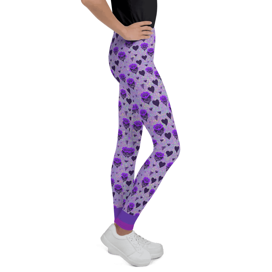 Shadowheart Bloom Iridescent Youth Leggings product image (6)