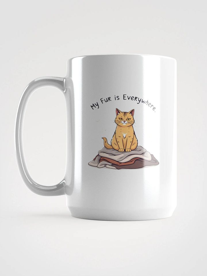 My Fur is Everywhere Cat Design Mug product image (2)