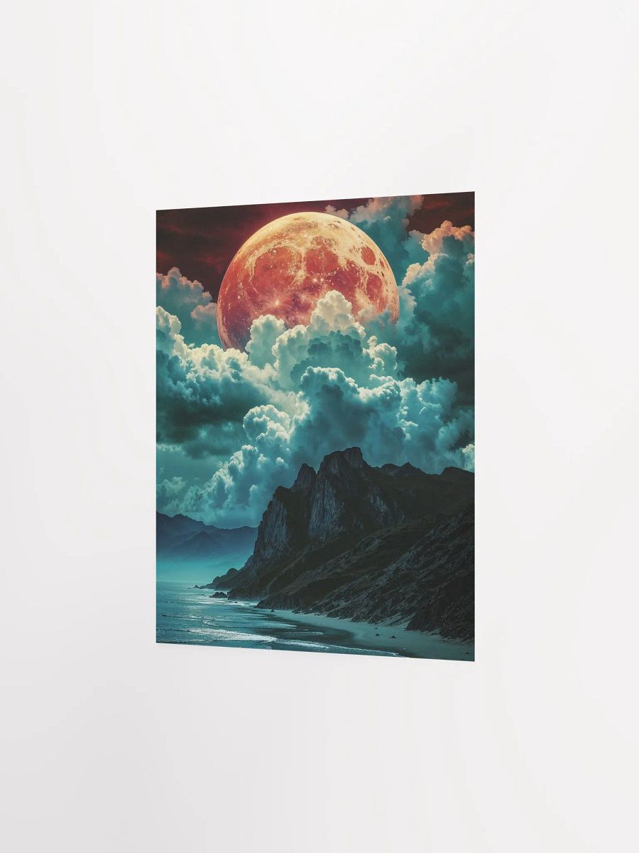 Celestial Coastline Matte Poster product image (10)