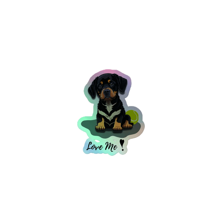 Pawsitively Holographic Puppy Sticker Set product image (1)