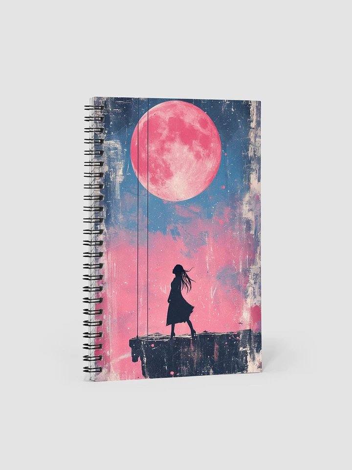 In Love With the Moon Spiral Notebook product image (1)