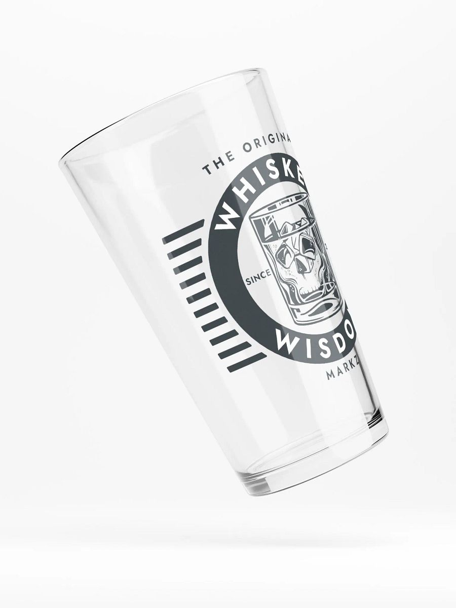 The Original MarkZ Whiskey & Wisdom Pint Glass product image (4)