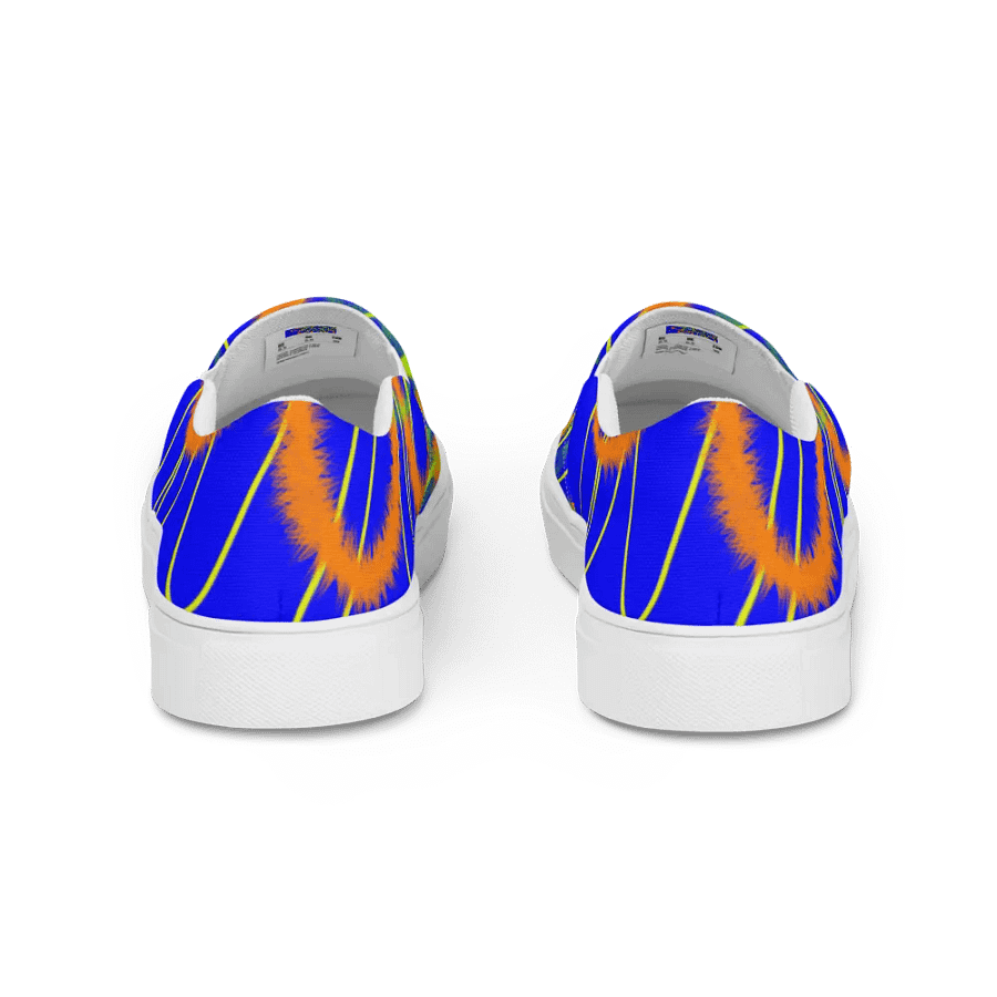 Neon Floral Frenzy Slip-Ons product image (5)