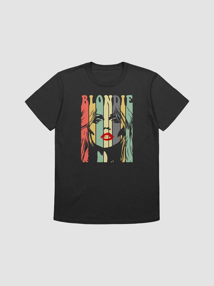Pop Art Striped Face Unisex T-Shirt product image (1)