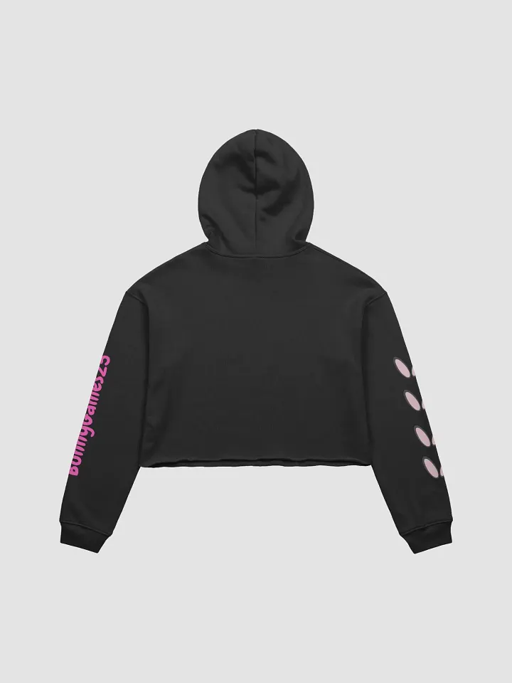 Lazy Bun Day crop top hoodie product image (7)