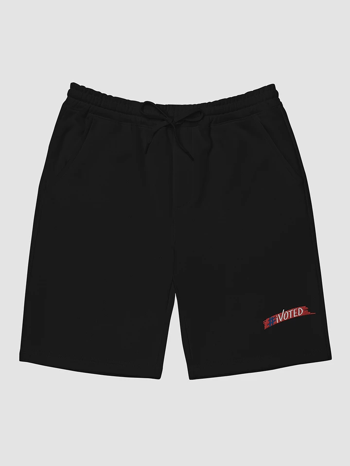 #iVoted Men's Fleece Shorts (Embroidered) product image (1)